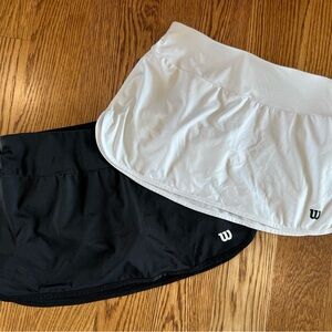 Wilson Tennis Skirts-Set of 2-Women’s Size Small